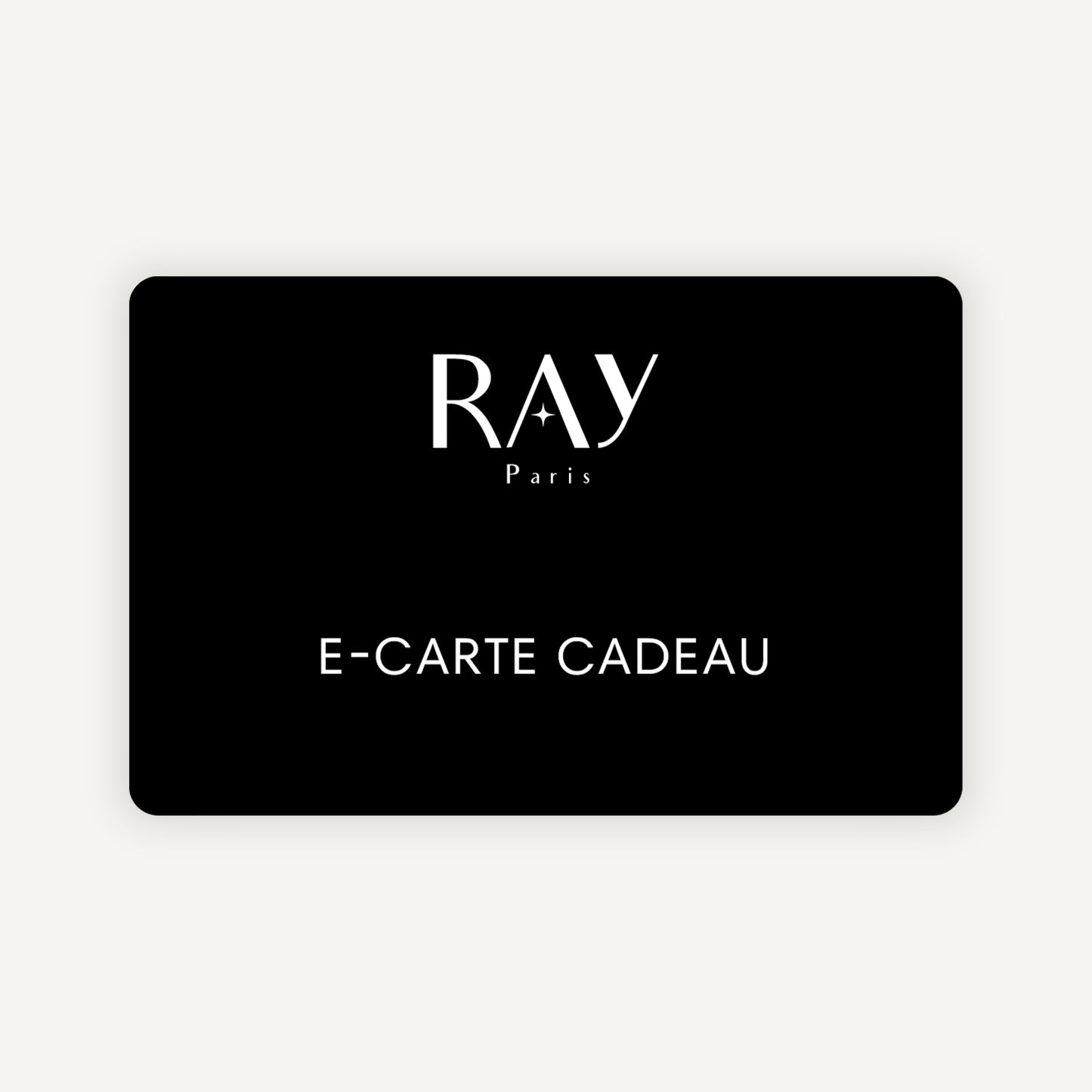 E-Carte cadeau